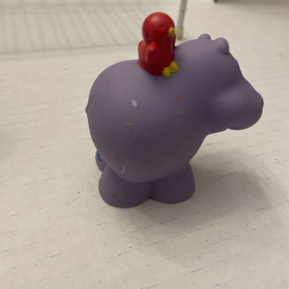 Fisher Price Little People Alphabet Zoo Animals Lot Of 5 Seal, Tiger, Hippo - Picture 10 of 12